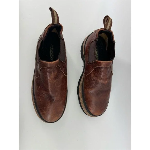 Chinook Workhorse‎ Romeo Men's Brown Slip-On Shoes Size 8.5 Casual - Picture 2 of 9